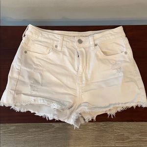 American Eagle White Shorts